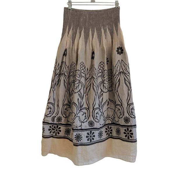 Anthropologie Dresses & Skirts - Anthropologie Lapis Adjustable MIDI Skirt Dress